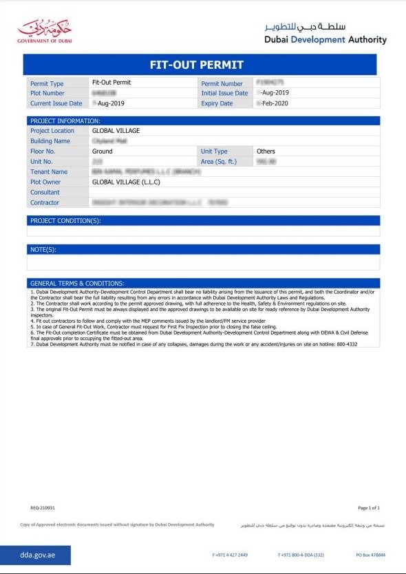 DDA Approval in Dubai