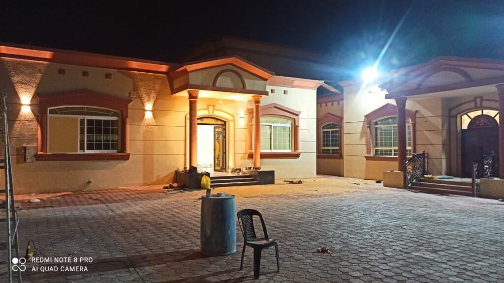 DM Approval for Service Block in Villa